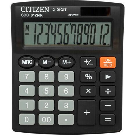 Αριθμομηχανή CITIZEN SDC-812NR 12 ψηφίων
