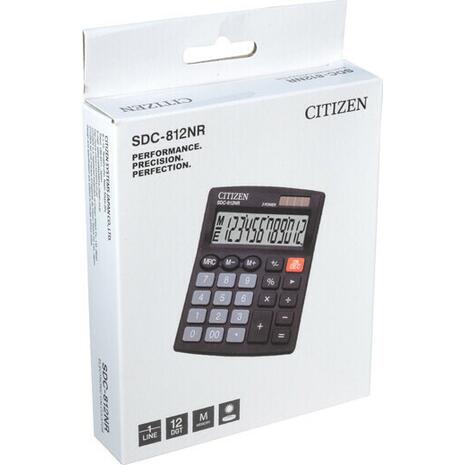 Αριθμομηχανή CITIZEN SDC-812NR 12 ψηφίων