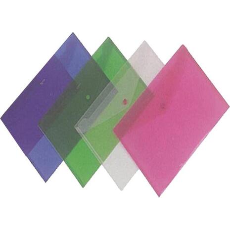 Φάκελος με κουμπί Comix PP Α3 Υ43x30.5εκ. διάφορα χρώματα