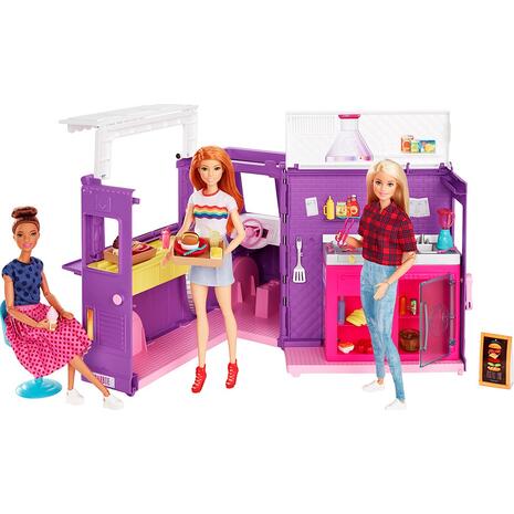 Barbie Fresh 'n' Fun Food Truck Καντίνα (GMW07)