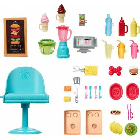 Barbie Fresh 'n' Fun Food Truck Καντίνα (GMW07)