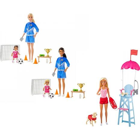 Barbie Αθλητικά επαγγέλματα διάφορα σχέδια (GLM53/GLM47)