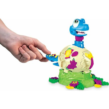 Play-Doh πλαστελίνη παιχνίδι Dino Crew Growin Tall Bronto (συσκευασία 2 τεμαχίων) F1503