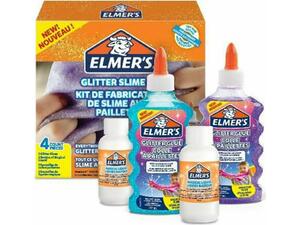 Elmers Glitter Slime Kit (συσκευασία 4 τεμαχίων)