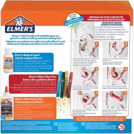 Elmers Glue Slime Starter Kit (συσκευασία 8 τεμαχίων)