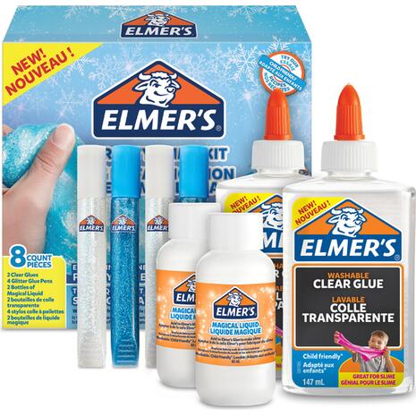 Elmers Frosty Slime Kit (συσκευασία 8 τεμαχίων)