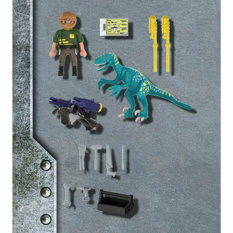 Playmobil Dino Rise Δεινόνυχος με τον Θείο Rob (70629)