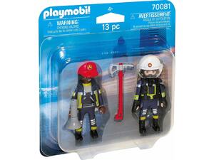 Playmobil Duo Pack Fireman and Woman Πυροσβέστες ΕΜΑΚ (70081)