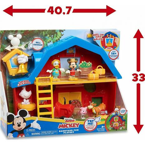 Παιχνίδι Μινιατούρα Mickey Αγρόκτημα Giochi Preziosi  (MCC10000)