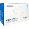 Μάσκα υψηλής προστασίας Dr.Mfyan FFP2 KN95 NR λευκή (1 τεμάχιο)