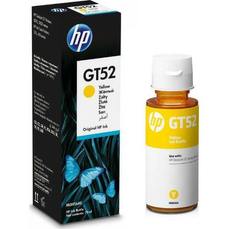 Μελάνι εκτυπωτή HP GT52 Yellow M0H56AE 8000pgs/70ml (Yellow)