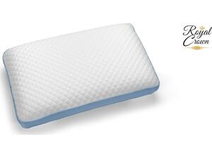 Μαξιλάρι ύπνου Royal Crown Memory Foam με μέτρια αίσθηση | entos 65x40x15cm