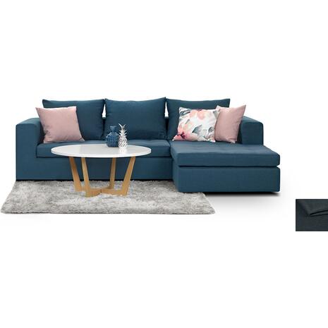 Γωνιακός καναπές Siena | Entos 250x165cm χρώματος malmo 81