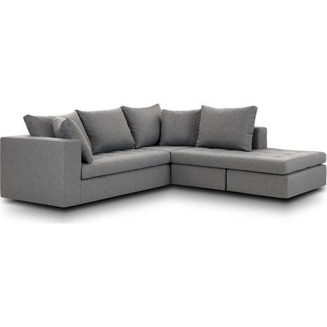 Γωνιακός καναπές Siena | Entos 250x165cm χρώματος malmo 81