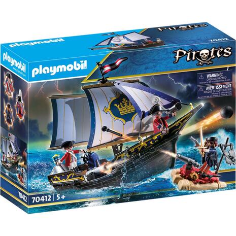 Playmobil Pirates Πλοιάριο Λιμενοφυλάκων (70412)