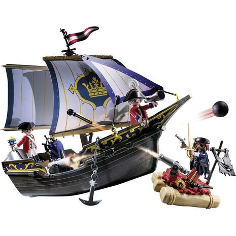 Playmobil Pirates Πλοιάριο Λιμενοφυλάκων (70412)