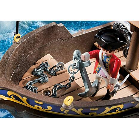 Playmobil Pirates Πλοιάριο Λιμενοφυλάκων (70412)