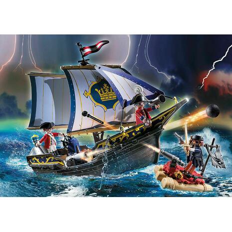 Playmobil Pirates Πλοιάριο Λιμενοφυλάκων (70412)