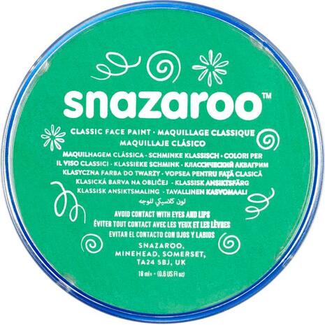 Κρέμα Snazaroo Face Painting Classic Bright Green 18ml