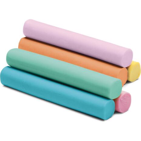 Πλαστελίνη Carioca Plasty pastel 6 χρωμάτων 100gr (Διάφορα χρώματα)
