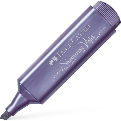 Μαρκαδόρος υπογράμμισης Faber Castell 1546 metallic violet