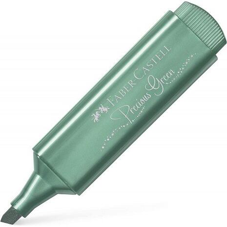 Μαρκαδόρος υπογράμμισης Faber Castell 1546 metallic green