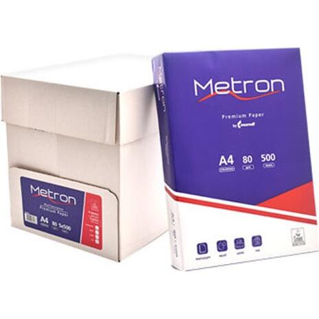 Χαρτί εκτύπωσης Metron Premium Paper Α4 80gr 500 φύλλα