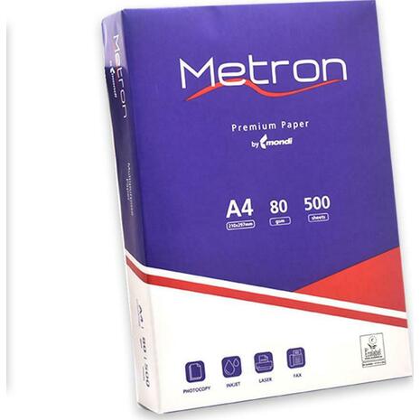 Χαρτί εκτύπωσης Metron Premium Paper Α4 80gr 500 φύλλα