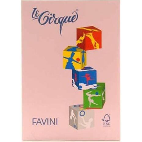 Χαρτί εκτύπωσης FAVINI Α4 80gr 500 φύλλα ροζ