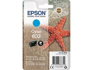 Μελάνι EPSON 603 Cyan C13T03U24010 2.4 ml (Cyan)