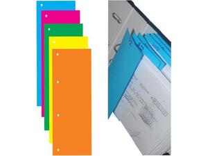 Διαχωριστικά χάρτινα Next κάθετα 31x10εκ (συσκευασία 100 τεμαχίων) (Διάφορα χρώματα)