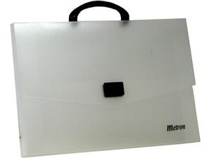 Τσάντα σχεδίου πλαστική Metron 26x35x5cm Natural