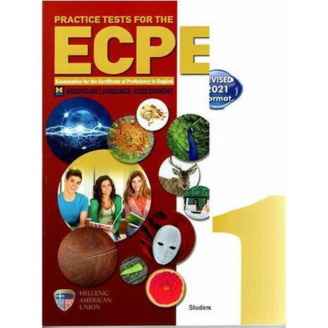 ECPE Practice Tests For The ECPE Book 1 (Revised 2021 Format) (978-960-492-103-4)