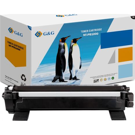 Toner εκτυπωτή G & G συμβατό BROTHER TN-1000/1050/1060/1075 1.8k (Black)