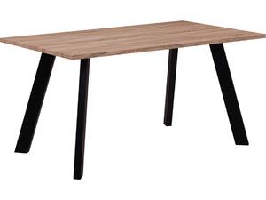 Τραπέζι BAXTER Μέταλλο Βαφή Μαύρo, Sonoma 120x70x75cm [Ε-00018033] ΕΜ820 (Sonoma)