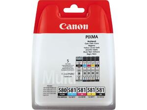 Μελάνι εκτυπωτή Canon PGI 580/CLI 581 MultiPack 2078C005