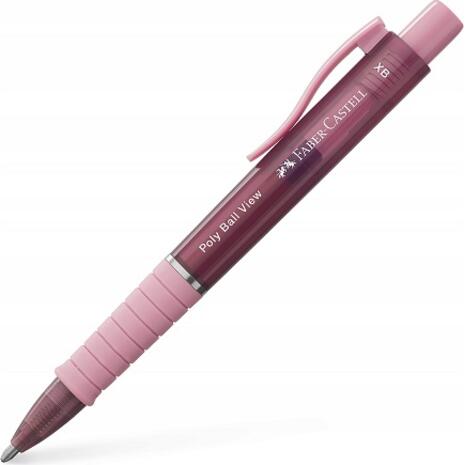 Στυλό Faber Castell Poly Ball View 1.4 Rose Shadow (145753)