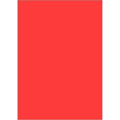 Εξώφυλλο βιβλιοδεσίας Foska PVC Α4 0,15mm κόκκινο (1 τεμάχιο)