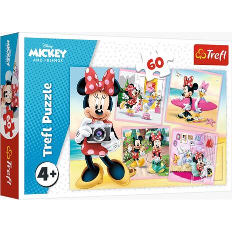 Παζλ Trefl Lovely Minnie Mouse 60 τεμαχίων (817-17360)