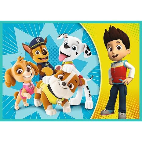 Παζλ Trefl Happy Paw Patrol team 4 in 1  (12&15&20&24 τεμαχίων) (817-34346)