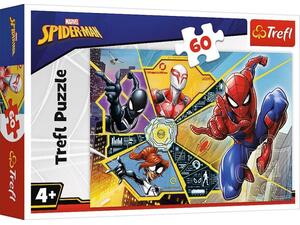 Παζλ Trefl Spiderman on the web 60 τεμαχίων (817-17372)