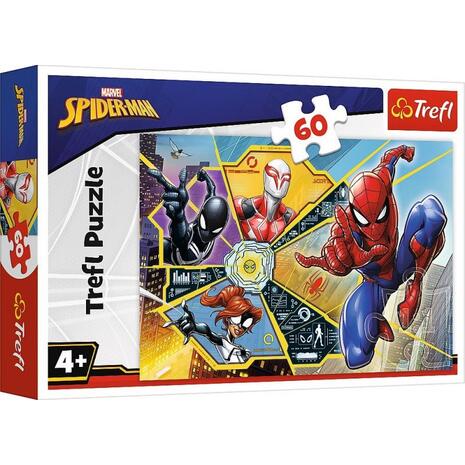 Παζλ Trefl Spiderman on the web 60 τεμαχίων (817-17372)