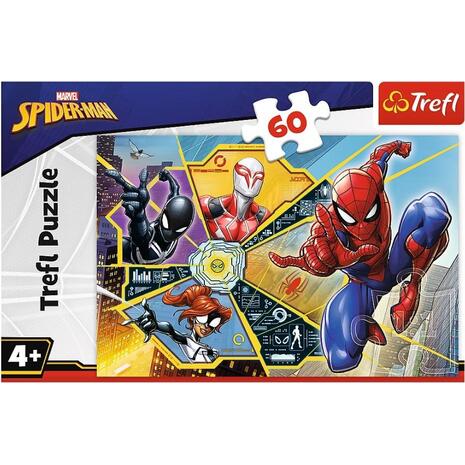 Παζλ Trefl Spiderman on the web 60 τεμαχίων (817-17372)