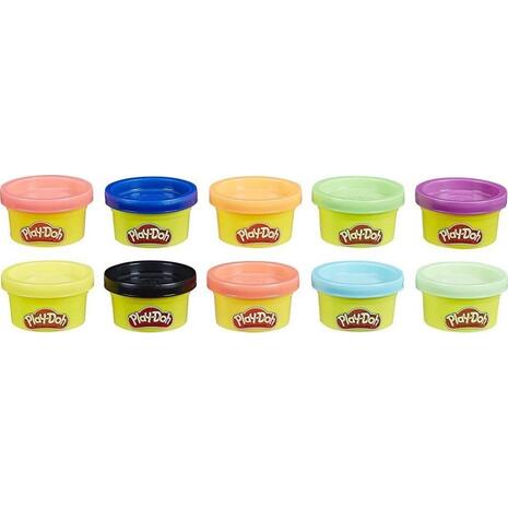 Βαζάκια Πλαστελίνης Play-Doh Party Pack 10 τεμαχίων (819-22037)