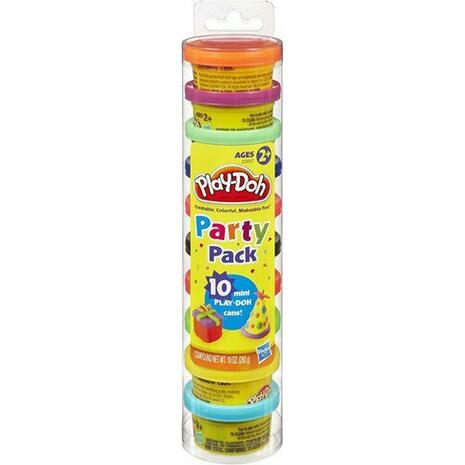 Βαζάκια Πλαστελίνης Play-Doh Party Pack 10 τεμαχίων (819-22037)