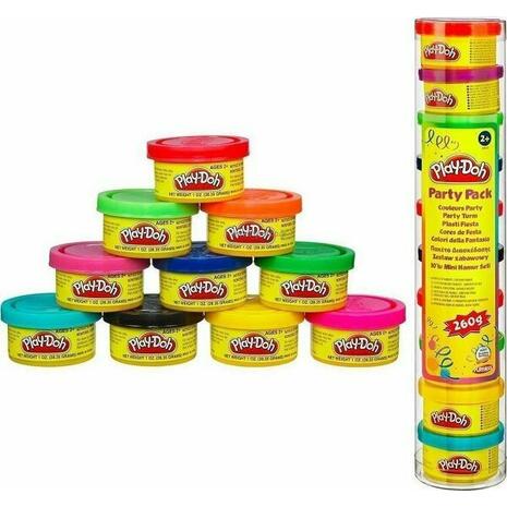 Βαζάκια Πλαστελίνης Play-Doh Party Pack 10 τεμαχίων (819-22037)