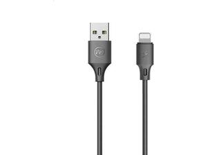 Καλώδιο φόρτισης WK USB to Lightning Black 1m Full Speed Pro Charging Cable WDC-092 2.4A