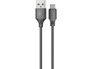 Καλώδιο φόρτισης WK USB to micro USB Black 1m Full Speed Pro Charging Cable WDC-092 2.4A