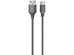 Καλώδιο φόρτισης WK USB to TYPE-C Black 1m Full Speed Pro Charging Cable WDC-092 2.4A