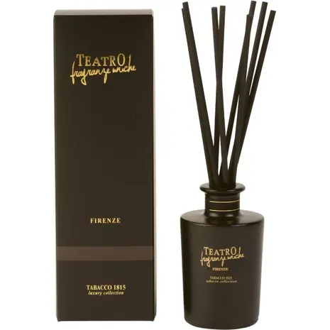 Αρωματικό χώρου με sticks Teatro Fragranze Uniche Tabacco 100ml